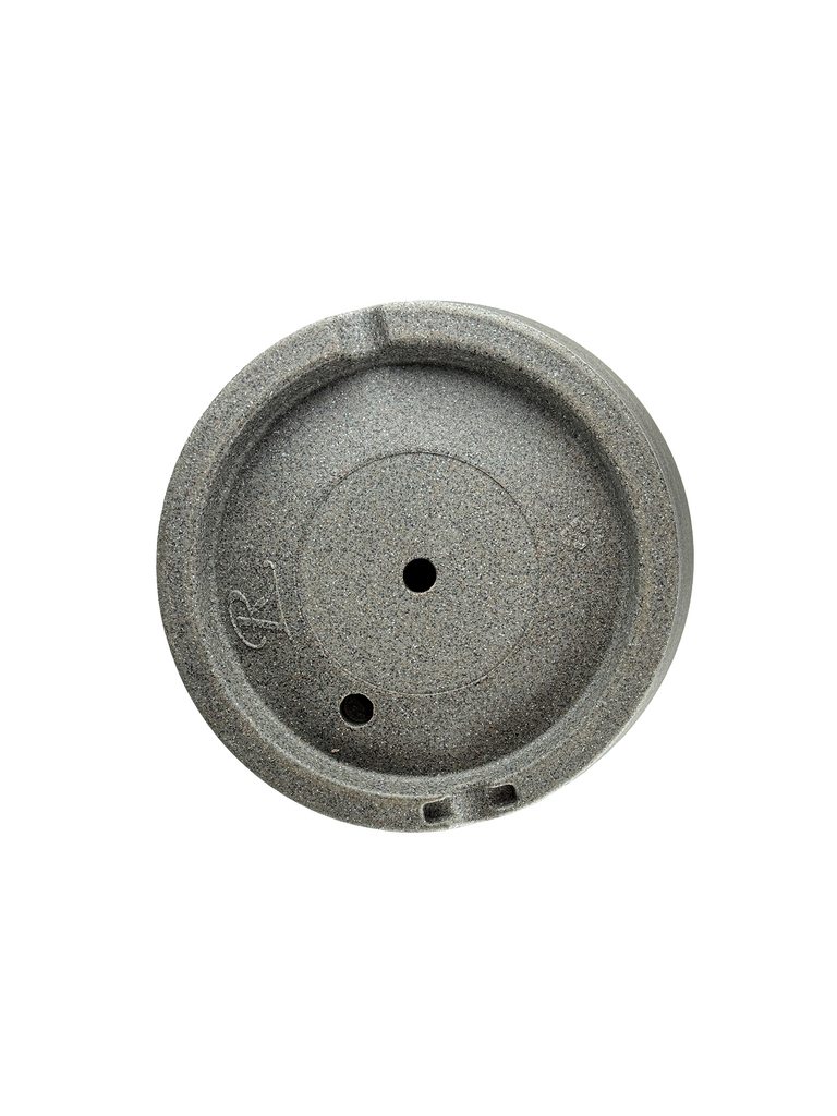 Top-down view of the High-Quality Ceramic Planter, highlighting its durable and smooth ceramic finish. The large, open design makes it versatile for use indoors or outdoors, adding a sophisticated touch to any environment.